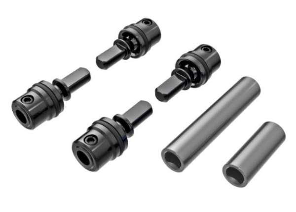 TRX9751-GRAY TRX4m Antriebswelle Mitte Alu grau